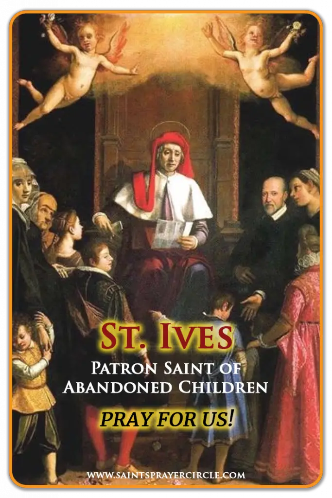 Saint Ives Patron Saint Of Lawyers And Abandoned Children St