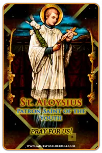 saint aloysius gonzaga