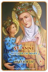 St Anne Devotional Message