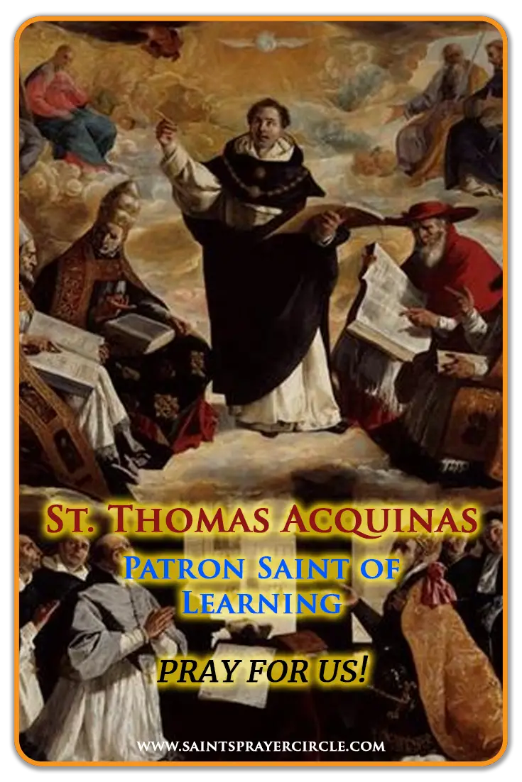 Saint Thomas Aquinas' Devotional Message