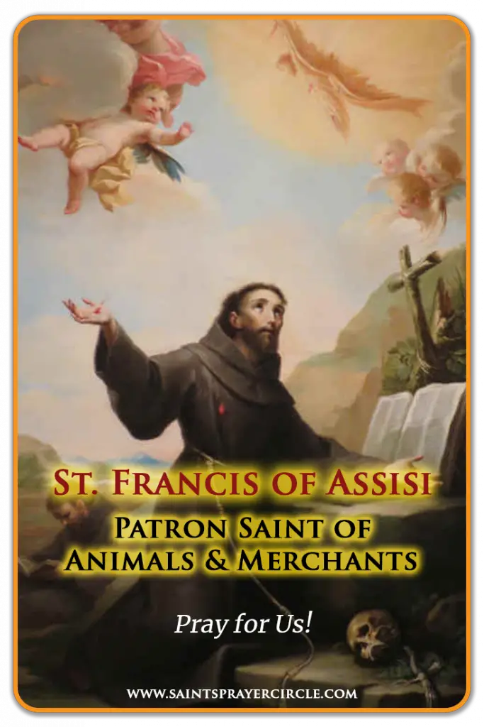 St. Francis of Assisi Accepting God's Gracious Gifts St. Benedict