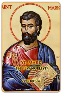 Devotional Message from St. Mark the Evangelist