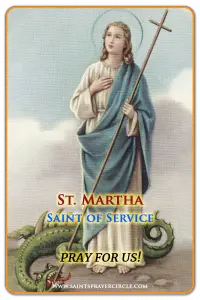 Saint Martha Devotional Message