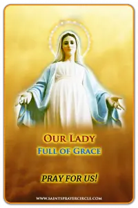 Our Lady Devotional Message
