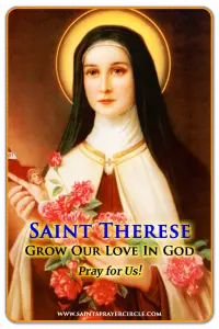 Saint Therese Devotional Message