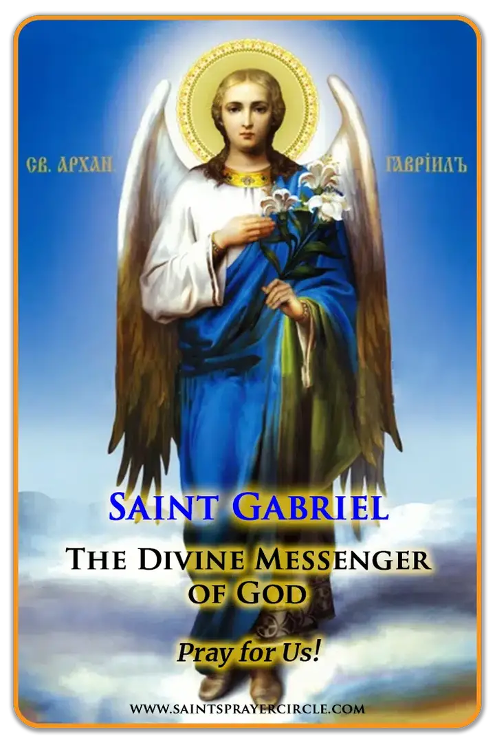 Saint Gabriel's Devotional Message of the Day