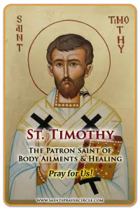 Saint Timothy Devotional Message