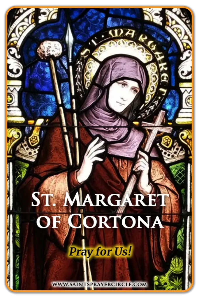 St. Margaret of Cortona Proper Nutrition for the Soul St. Benedict