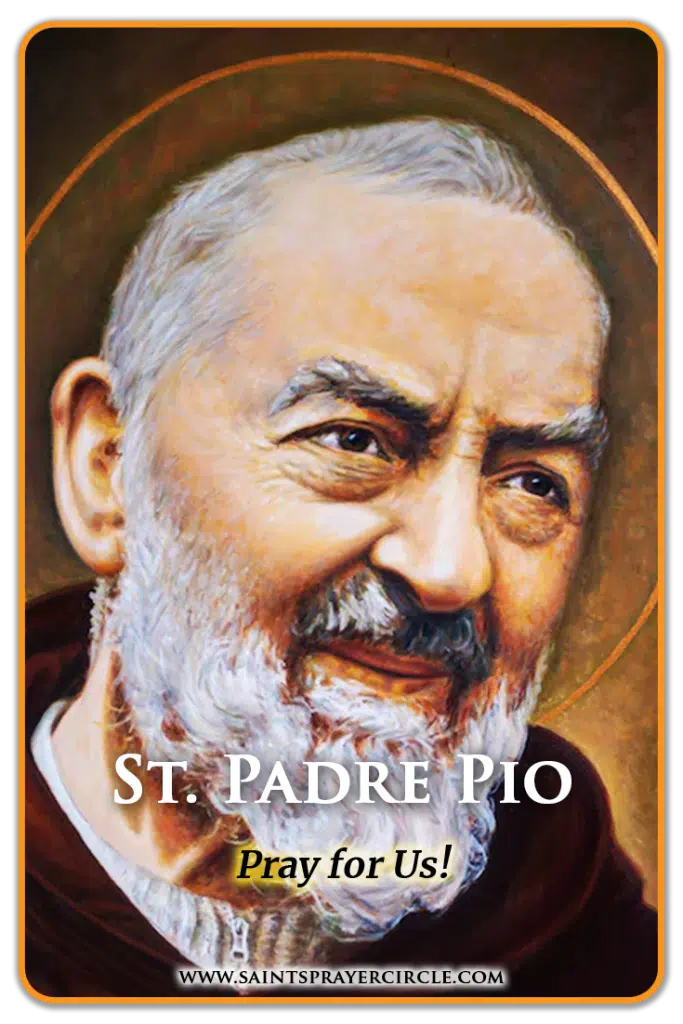 St. Padre Pio Devotional Message