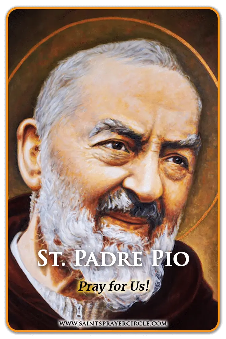 St. Padre Pio Devotional Message