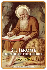 Saint Jerome Devotional Message