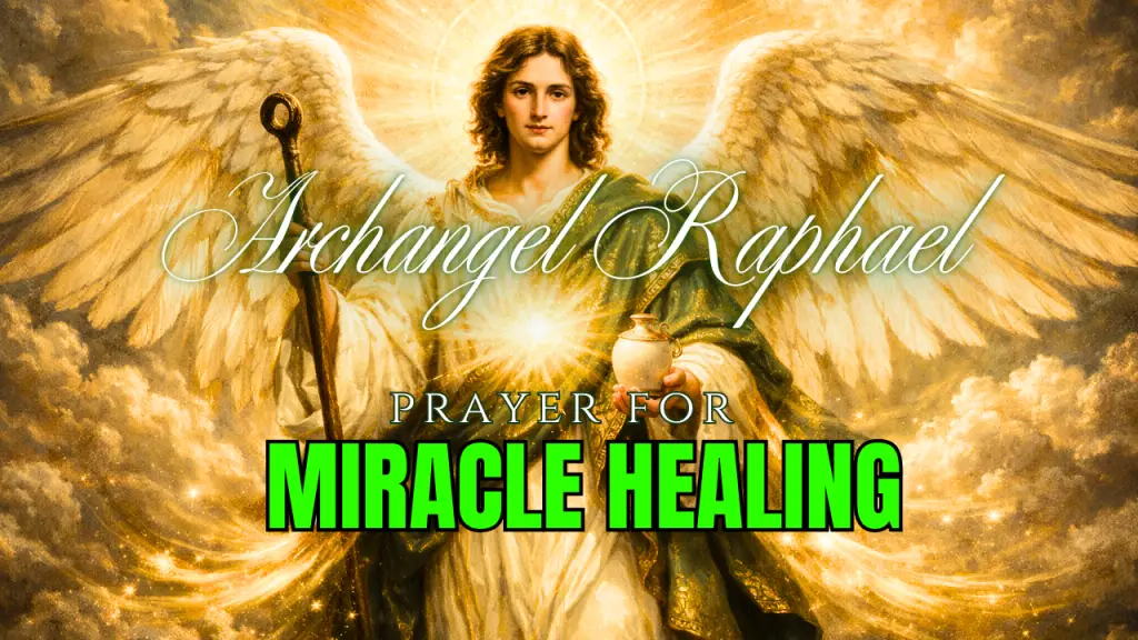 St. Raphael Healing Prayer for the Sick - Comfort, Strength & God's Peace Saint Raphael Healing Prayer