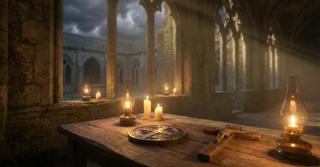 cover St. Benedict Prayer to Shield Against the Enemy